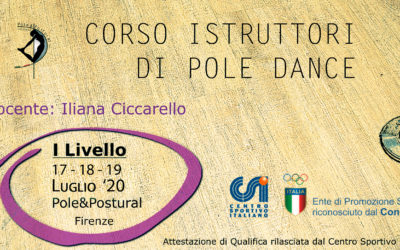 Corso Istruttori I Livello Pole Dance metodo Pole&Postural©